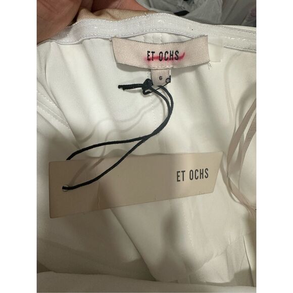 ET OCHS Winston Jumpsuit in Vanilla & Ivory US 6 $528 - Picture 12 of 12